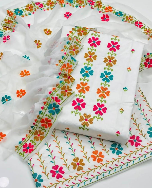3pc lawn cotton colection